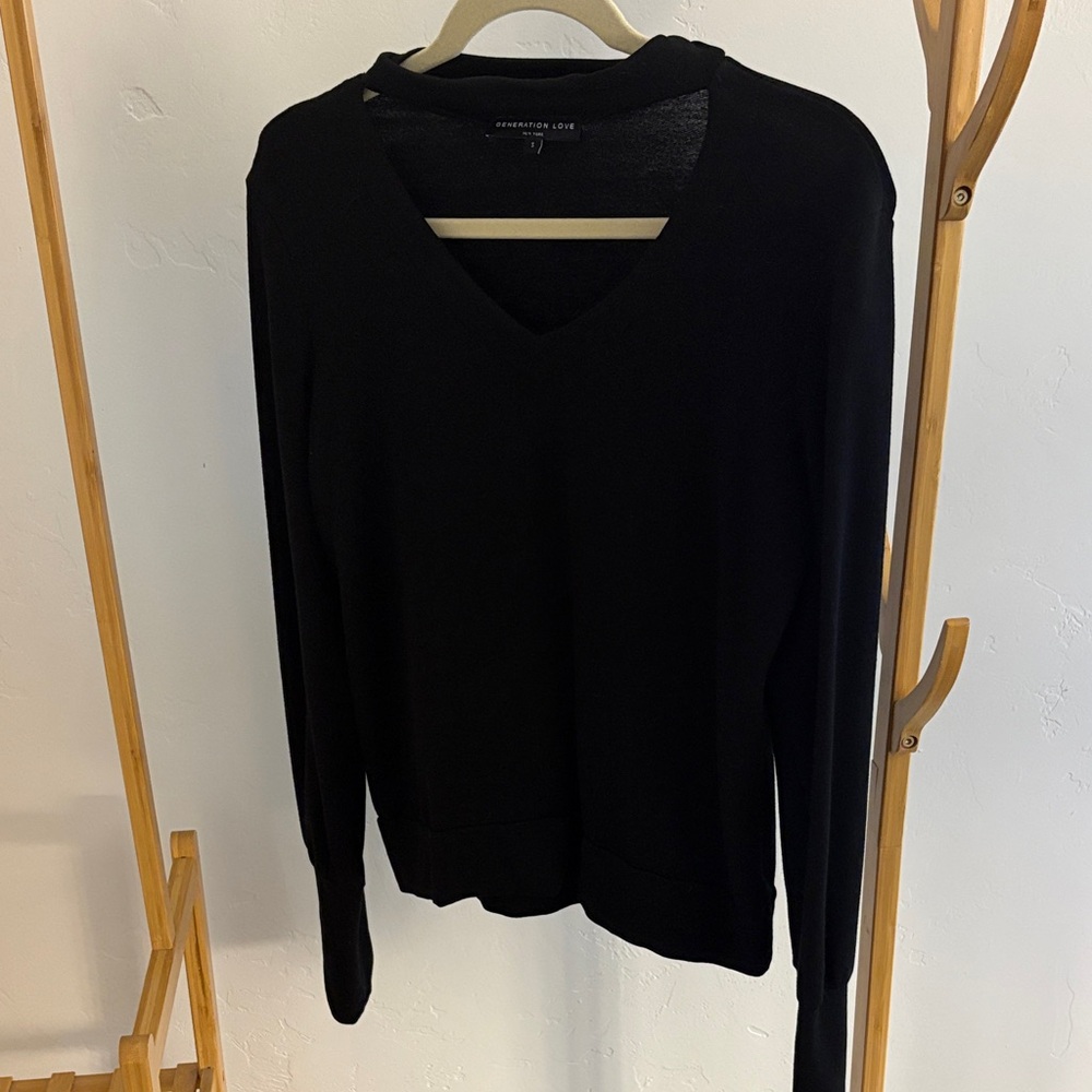 Generation Love Classic Black Sweater